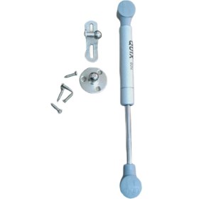 Resim Quix QUİX Gazlı Piston 80 N Kısa 20 cm Gri - 2 Adet 