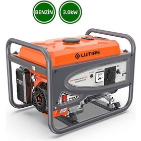Resim Lutian Eco Lt3900n-4 İpli Euro5 Benzinli Jeneratör 220v 3kw 