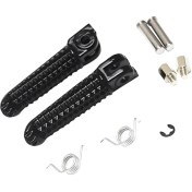 Resim 1 Çift Siyah Ön Footpegs Yamaha Yzf R1 R6 R6S Için Foot Prests Meclisi 