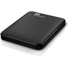 Resim WD 2TB Elements 2.5 inç Siyah Taşınabilir Harici Disk WDBU6Y0020BBK Şık Tasarım 