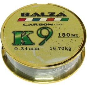 Resim Balza K9 150 M Carbon Misina 0.34 Mm 