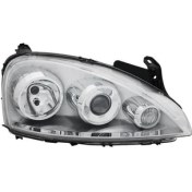 Resim Depo Opel Corsa C Sağ Far (Yolcu Tarafı) Mercekli Depo Marka 442-1136R-LD-EM 