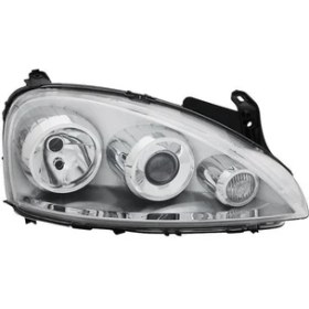 Resim Depo Opel Corsa C Sağ Far (Yolcu Tarafı) Mercekli Depo Marka 442-1136R-LD-EM 