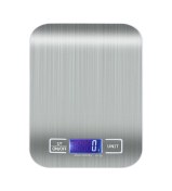 Resim Yaleker Mutfak Dijital Terazi 10kg - 304 Paslanmaz Çelik Platform, Ml/oz/g/lb Ölçüm, Lcd Arka Işık, 2 Aaa Pil Dahil Çok Renkli 