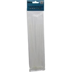 Resim 25PCS Beyaz 3.6X250MM Plastik Cırt Kelepçe (2818) 