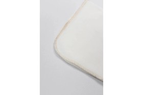 Resim Renas Store Organik 28X28 10'lu Penye Mendil 90101 Ekru 