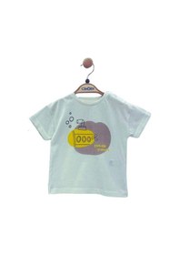 Resim Erkek Bebek Pamuklu T-shirt Kareli Şortlu Takım-13911 Siyah 