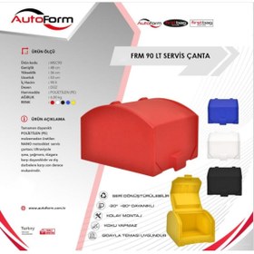 Resim Genel Markalar Motosiklet Servis Kurye Çantası Nano Siyah 90 Litre. Pe 