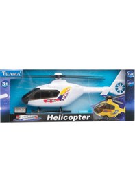 Resim Kutulu Plastik Beyaz Helikopter 