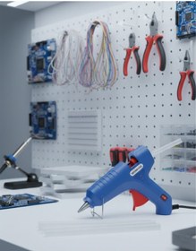 Resim Hobi Ve Tamir İşleri İçin 60 W Silikon Tabancası 11 Mm 5 Silikon Hediyeli 