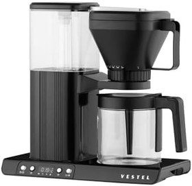 Resim Vestel Brew 50 Retro Siyah Filtre Kahve Makinesi 