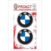 Resim Bmw 3d Damla 2 Li Sticker Logo 5 