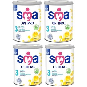 Resim Sma Optipro 3 Çocuk Devam Sütü 800 G 4 Adet 