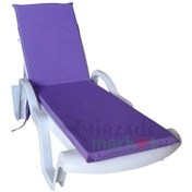 Resim Mirzademarket Şezlong Minderi Standart Su Geçirmez Malzeme-Mor 