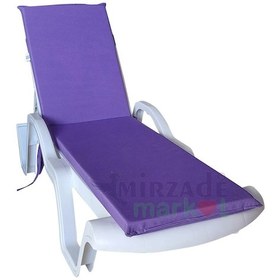 Resim Mirzademarket Şezlong Minderi Standart Su Geçirmez Malzeme-Mor 