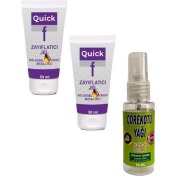 Resim Buğz Quick Gel Ince Bir Karın ve Bel Için Masaj Bakım Kremi 50 Mlx 2 Ad+Çörek Otu Yağı 30 ml 