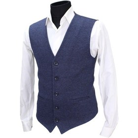 Resim Mentor Regalo Erkek Yelek V Yaka Lacivert Desenli 50498 