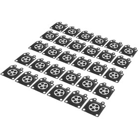 Resim Padalink Zama 2500/3800/4500/5200/5800 Modeli Zincir Testere İçin 30 Adet Kauçuk+demir Karbüratör Diyafram Yedek Parçası Seti 