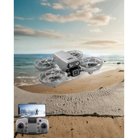 Resim Mini Drone Fotoğraf ve Video Çekimli Optical Hover Sistemli 