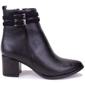 Resim Dagoster Dza07-928565 Siyah Klasik Topuklu Kadın Bot 001 