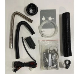 Resim 24V Komple Kabin Isıtıcısı D2 Tipi 40 W (1 Kw-2 Kw) (Webasto) (Kumandalı) (Kolay Montaj) 