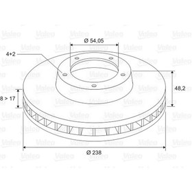 Resim Genel Markalar ÖN FREN AYNASI COROLLA 1.6-ie 16V 87-92 -1.6 ie 16V 88-92 -1.9 D 87-89 AE92 238x18x4DLxHA 18051 