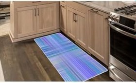 Resim Colorix Carpet Kaymaz Taban Tezgah Önü Mutfak Paspası 75x150 Cm No: 149 