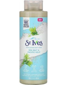 Resim St.ıves Eksfoliye Edici Vücut Yıkama, Deniz Tuzu Ve Pasifik Yosunu 473ml Okyanus 