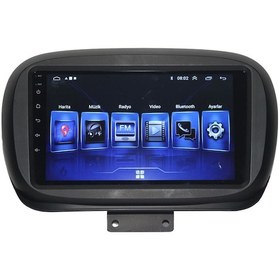 Resim Fiat 500 X- 500x 2014/2022 9 İnç 4-32 Pro Model Qled Ekran 9" 