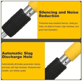 Resim Createtech Yüksek Tabancası Sadece Sabitleme Hallow E24734-1 Çivi Çivi Basınçlı Aleti Profesyonel Kullanım İçin Mb 