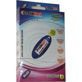 Resim Pratik Kart Geçiş Sistemi Yedek Balık Anahtarlık (25 Ad.Lik Paket) 