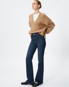 Resim İspanyol Kot Pantolon Normal Bel - Flare Jean 