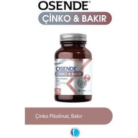 Resim Osende Çinko & Bakır 60 Kapsül 