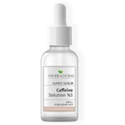 Resim Herbaderm super serum caffeine solution %5 göz çevresi serumu 30 ml 