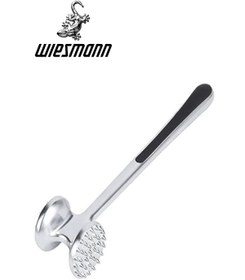Resim wiesmann Paslanmaz Çelik Et Döveceği, 22 cm, Çift Taraflı Başlık, Kaymaz Saplı 