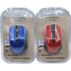 Resim Kablosuz Mouse Lux Vakum Platoon PL-1869 