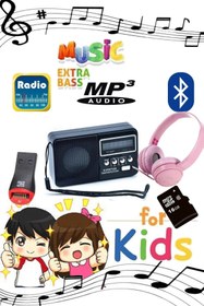 Resim ProowL Pembe 16 Gb Mp3 Player - Mp3 Çalar - Müzik Çalar - Radyo 
