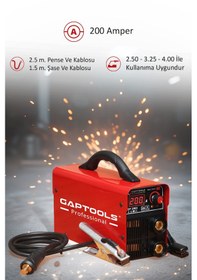 Resim Kaynak Makinesi İnvertörlü 200 Amper Gp200i 