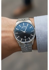 Resim Mascionni Gümüş Çelik Kordon Erkek Kol Saati Lm.1.2390-02 Gümüş 