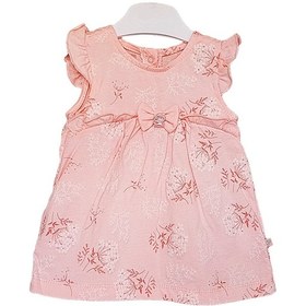 Resim S-Mall Caramell Bebek Elbisesi - Elb7068 - Little Flower - Somon 