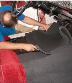 Resim 10Mm Flexi Yanmaz Oto Ses Yalıtım Süngeri Yapışkanlı 