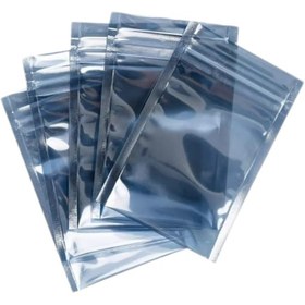 Resim Antistatik Kilitli Ve Şeffaf Esd Poşet - 100 Adet - 10x15cm 