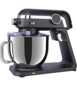 Resim AyrStore Yui M123 Easy Chef Premium 1800W Dokunmatik Ekran Alüminyum Stand Mikser 7 Litre Siyah 
