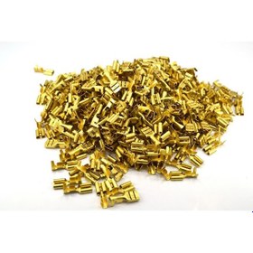 Resim 100 Adet Sf1d İzolesiz Dişi Fiş Terminal Soket Kablo Ucu 