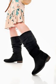 Resim EREN POLAT SİENA KÖRÜKLÜ SÜET ÇİZME 