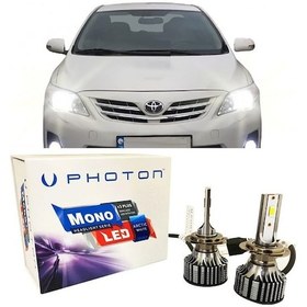 Resim Toyota Corolla E150 Led Xenon Kısa Far Ampulü Hb4 9006 Mono Yeni Seri Beyaz 2007-2013 