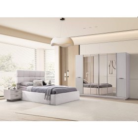 Resim Kansas Yatak Odası Takımı %100 Mdf 