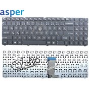 Resim Casper Uyumlu Nirvana C600.7100-B100T-S-F Notebook Klavyesi Siyah Tr 