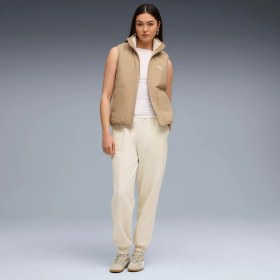 Resim Puma Kadın Reversible Sherpa Yelek S Beden Krem Renkli Konforlu Dış Mekan Kullanımı İçin 