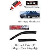 Resim Opel Vectra A Kasa 1988-1995 Model 4'Lü Mugen Cam Rüzgarlığı 